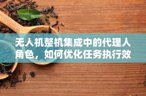 无人机整机集成中的代理人角色，如何优化任务执行效率？