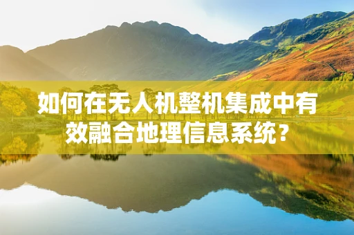 如何在无人机整机集成中有效融合地理信息系统？