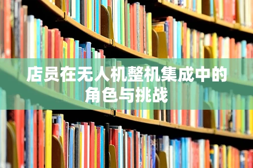 店员在无人机整机集成中的角色与挑战