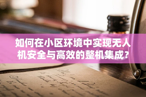 如何在小区环境中实现无人机安全与高效的整机集成？