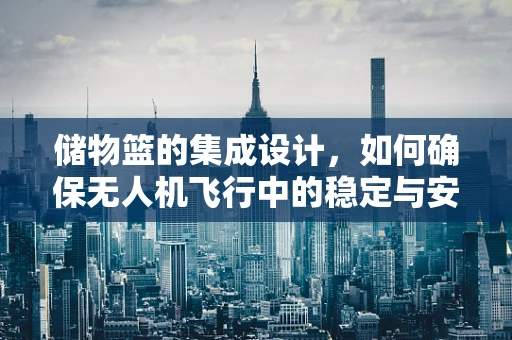 储物篮的集成设计，如何确保无人机飞行中的稳定与安全？