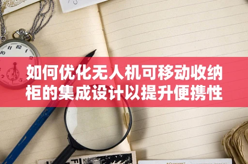 如何优化无人机可移动收纳柜的集成设计以提升便携性与安全性？