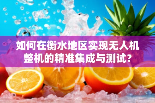 如何在衡水地区实现无人机整机的精准集成与测试？