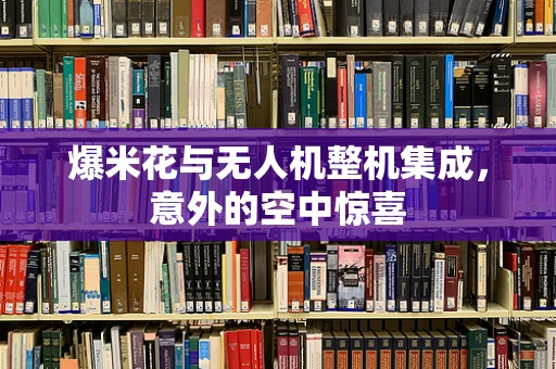 爆米花与无人机整机集成，意外的空中惊喜