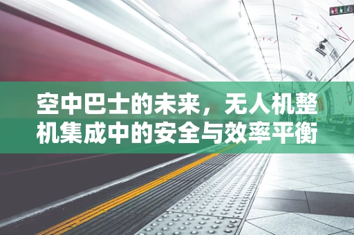 空中巴士的未来，无人机整机集成中的安全与效率平衡挑战