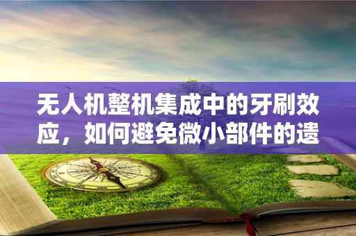 无人机整机集成中的牙刷效应，如何避免微小部件的遗漏？