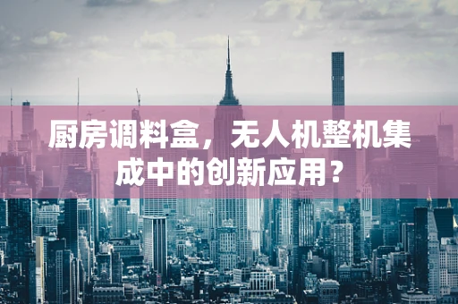 厨房调料盒，无人机整机集成中的创新应用？