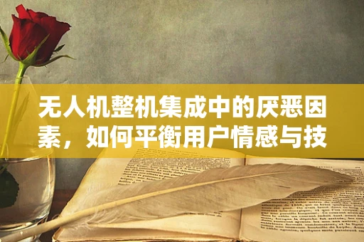 无人机整机集成中的厌恶因素，如何平衡用户情感与技术性能？