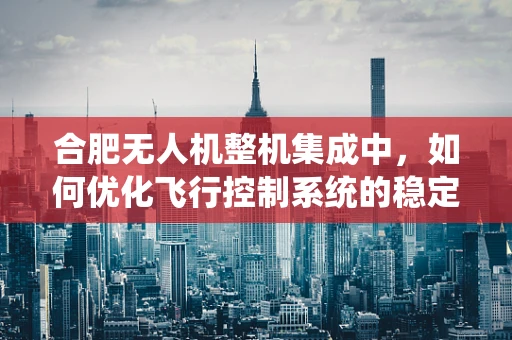 合肥无人机整机集成中，如何优化飞行控制系统的稳定性与效率？