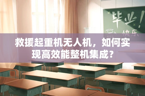 救援起重机无人机，如何实现高效能整机集成？