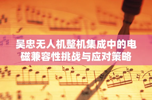 吴忠无人机整机集成中的电磁兼容性挑战与应对策略