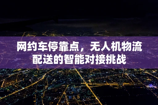 网约车停靠点，无人机物流配送的智能对接挑战