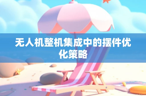 无人机整机集成中的摆件优化策略