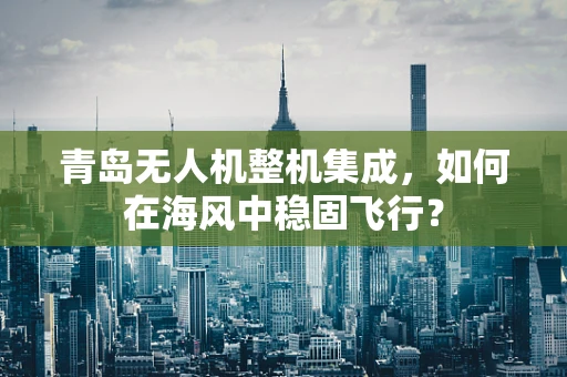 青岛无人机整机集成，如何在海风中稳固飞行？