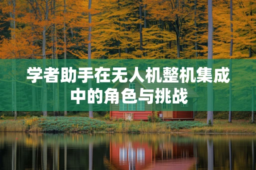 学者助手在无人机整机集成中的角色与挑战