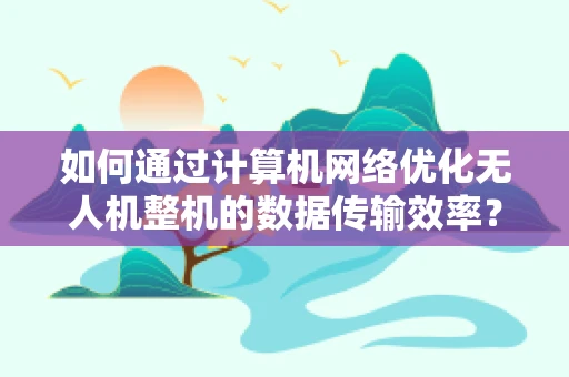 如何通过计算机网络优化无人机整机的数据传输效率？
