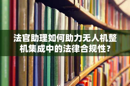 法官助理如何助力无人机整机集成中的法律合规性？