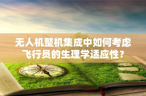 无人机整机集成中如何考虑飞行员的生理学适应性？