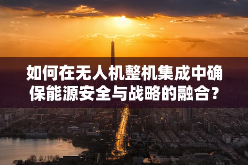 如何在无人机整机集成中确保能源安全与战略的融合？