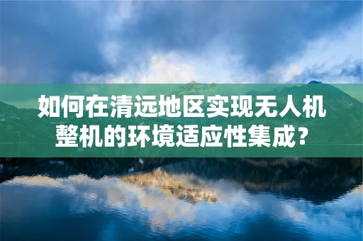 如何在清远地区实现无人机整机的环境适应性集成？