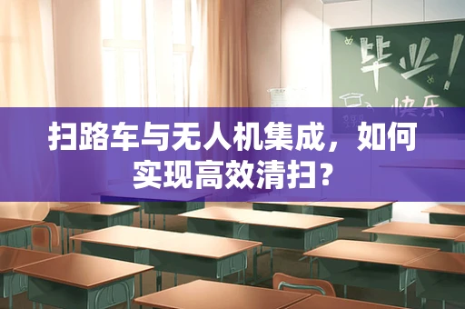 扫路车与无人机集成，如何实现高效清扫？