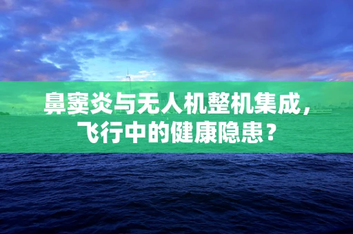 鼻窦炎与无人机整机集成，飞行中的健康隐患？