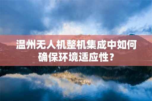 温州无人机整机集成中如何确保环境适应性？