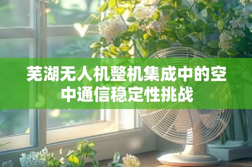芜湖无人机整机集成中的空中通信稳定性挑战