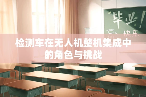 检测车在无人机整机集成中的角色与挑战