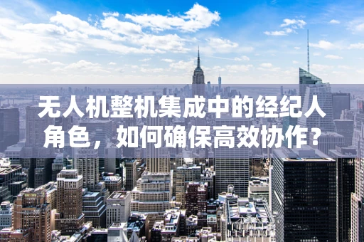 无人机整机集成中的经纪人角色，如何确保高效协作？