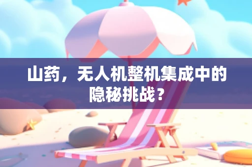 山药，无人机整机集成中的隐秘挑战？
