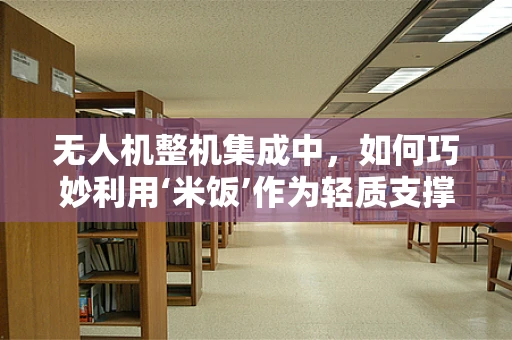 无人机整机集成中，如何巧妙利用‘米饭’作为轻质支撑材料？
