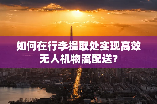如何在行李提取处实现高效无人机物流配送？