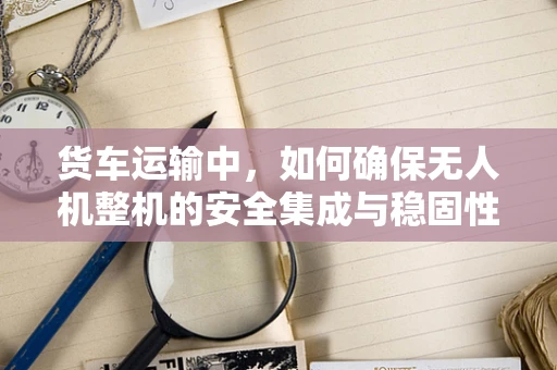 货车运输中，如何确保无人机整机的安全集成与稳固性？