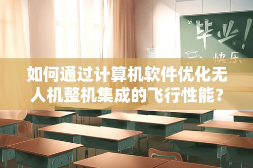 如何通过计算机软件优化无人机整机集成的飞行性能？