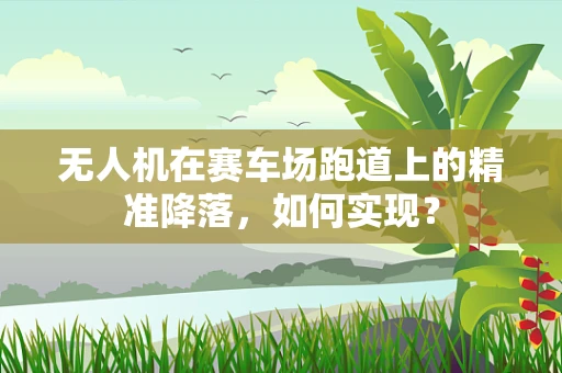 无人机在赛车场跑道上的精准降落，如何实现？