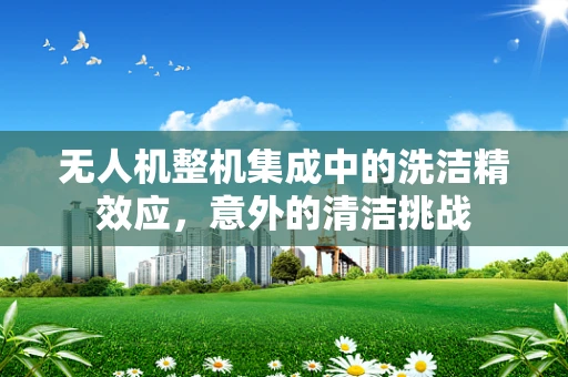 无人机整机集成中的洗洁精效应，意外的清洁挑战