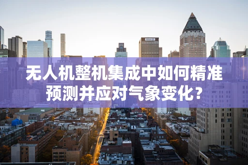无人机整机集成中如何精准预测并应对气象变化？