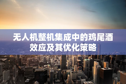 无人机整机集成中的鸡尾酒效应及其优化策略