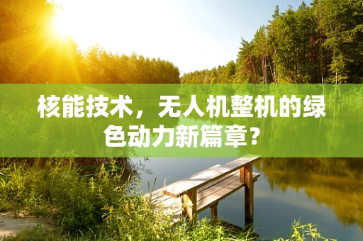 核能技术，无人机整机的绿色动力新篇章？