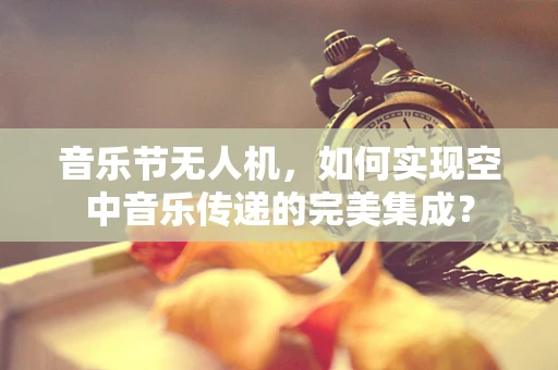 音乐节无人机，如何实现空中音乐传递的完美集成？