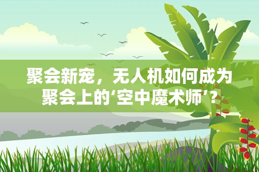 聚会新宠，无人机如何成为聚会上的‘空中魔术师’？