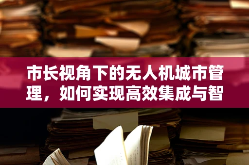 市长视角下的无人机城市管理，如何实现高效集成与智能调度？