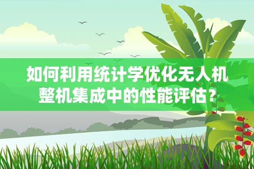 如何利用统计学优化无人机整机集成中的性能评估？