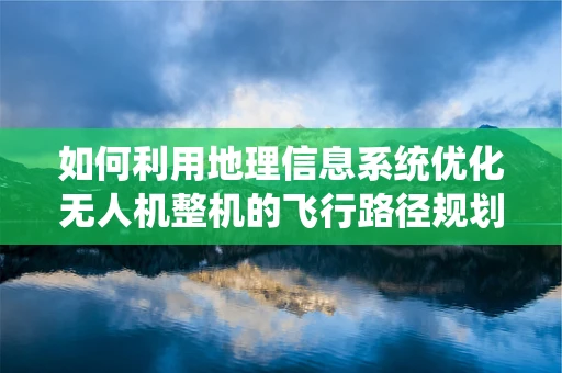 如何利用地理信息系统优化无人机整机的飞行路径规划？