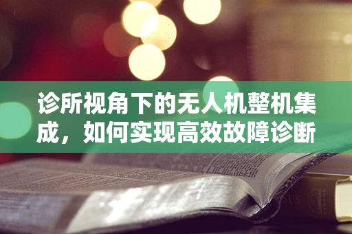 诊所视角下的无人机整机集成，如何实现高效故障诊断与维护？