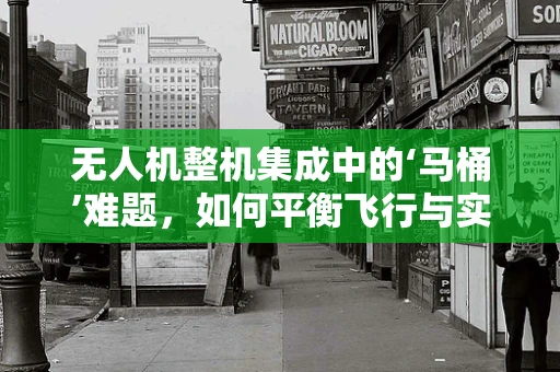 无人机整机集成中的‘马桶’难题，如何平衡飞行与实用？