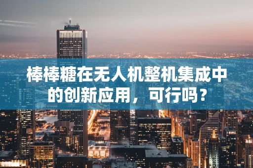 棒棒糖在无人机整机集成中的创新应用，可行吗？
