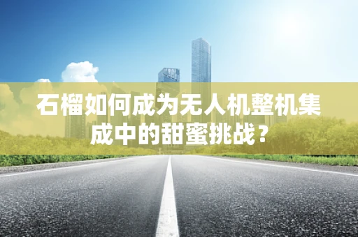 石榴如何成为无人机整机集成中的甜蜜挑战？