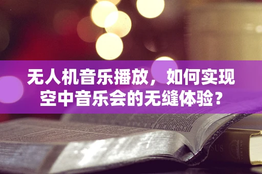 无人机音乐播放，如何实现空中音乐会的无缝体验？